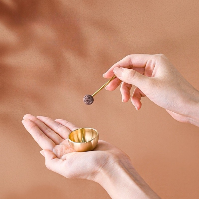 Musical Instrument Kit - Mini Singing Bowl Handmade Copper Bowl