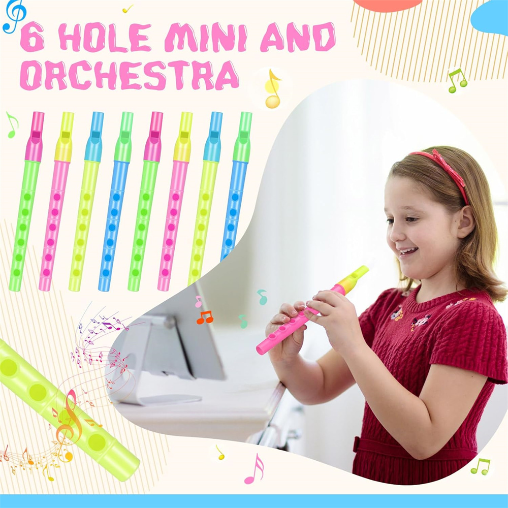 Soprano Recorder Plastic - Soprano Recorder 6 Hole Plastic Flute