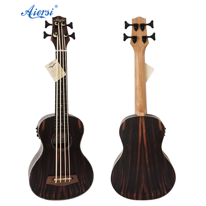 Bass Guitar Fretless - China made Custom Aiersi brand Java