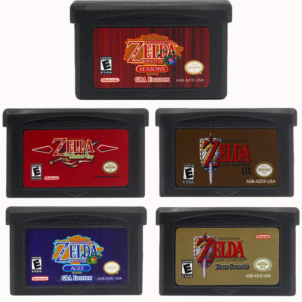 Musical Instrument Zelda - GBA Game Cartridge 32 Bit Video