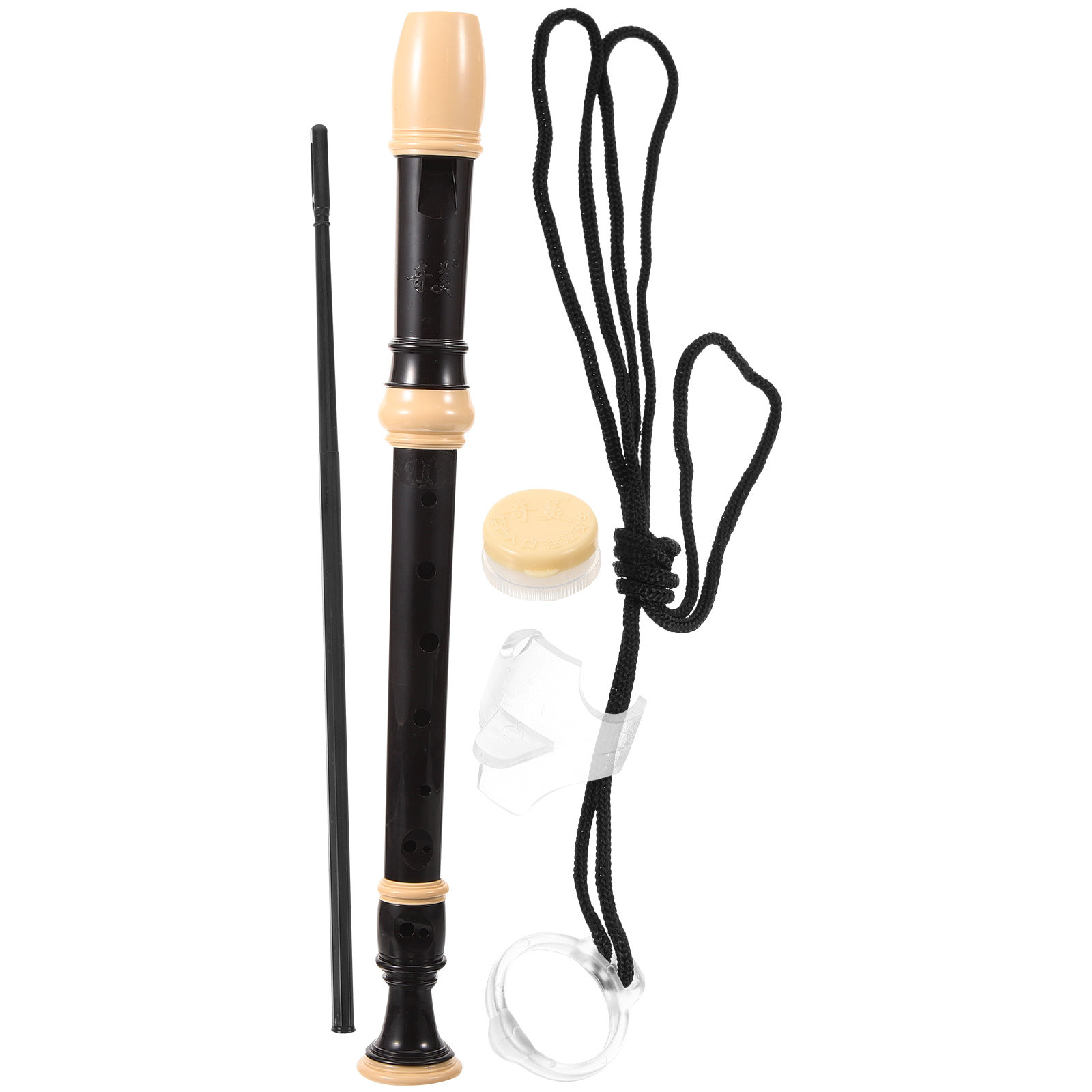 Soprano Recorder Plastic - 1Set German 8 Hole Soprano Recorder