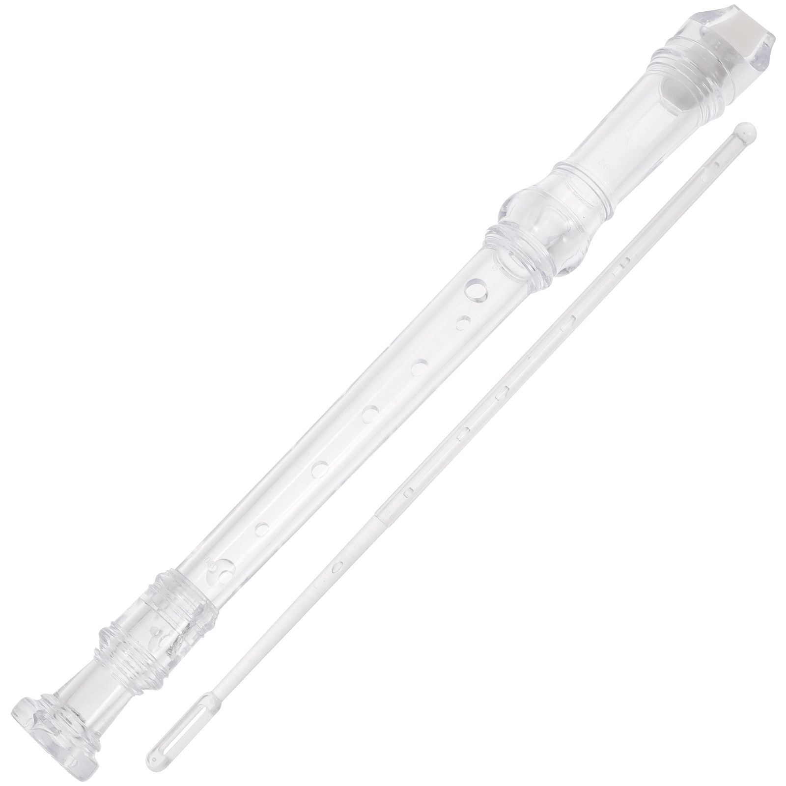 Soprano Recorder Plastic - 1Set ABS Plastic 8 Hole Flute