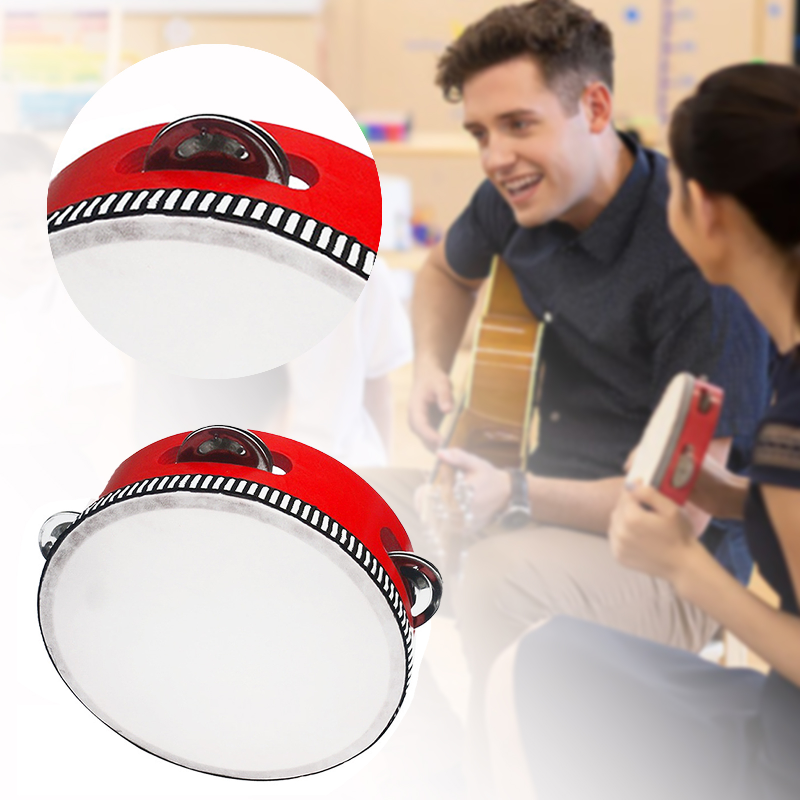 Tambourines For Children Porta - Musical Instrument Kit ulasan dan harga
