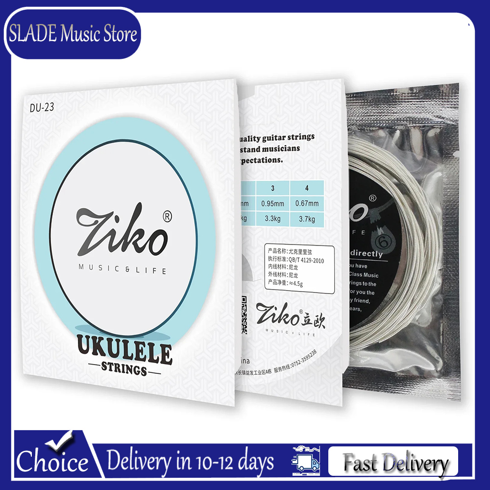 ZIKO Ukulele Strings Soprano C - Musical Instrument Ukulele ulasan dan harga