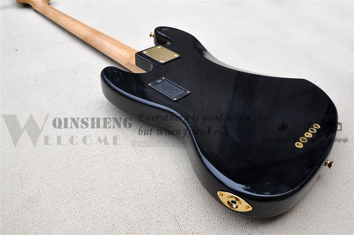 5 Strings Bass Guitar Jaz Blac - Bass Guitar Fretless ulasan dan harga