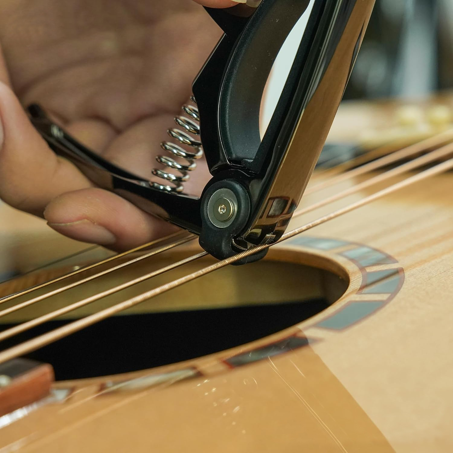 4-in-1 Guitar Capo for 6 Strin - Musical Instrument Ukulele ulasan dan harga