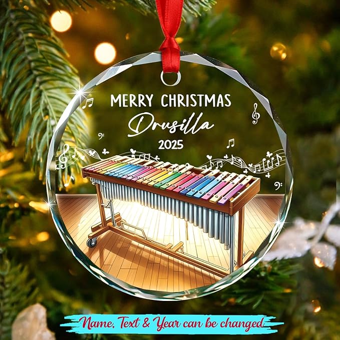 Year & Name Xylophone Glass Or - Musical Instrument With Name ulasan dan harga