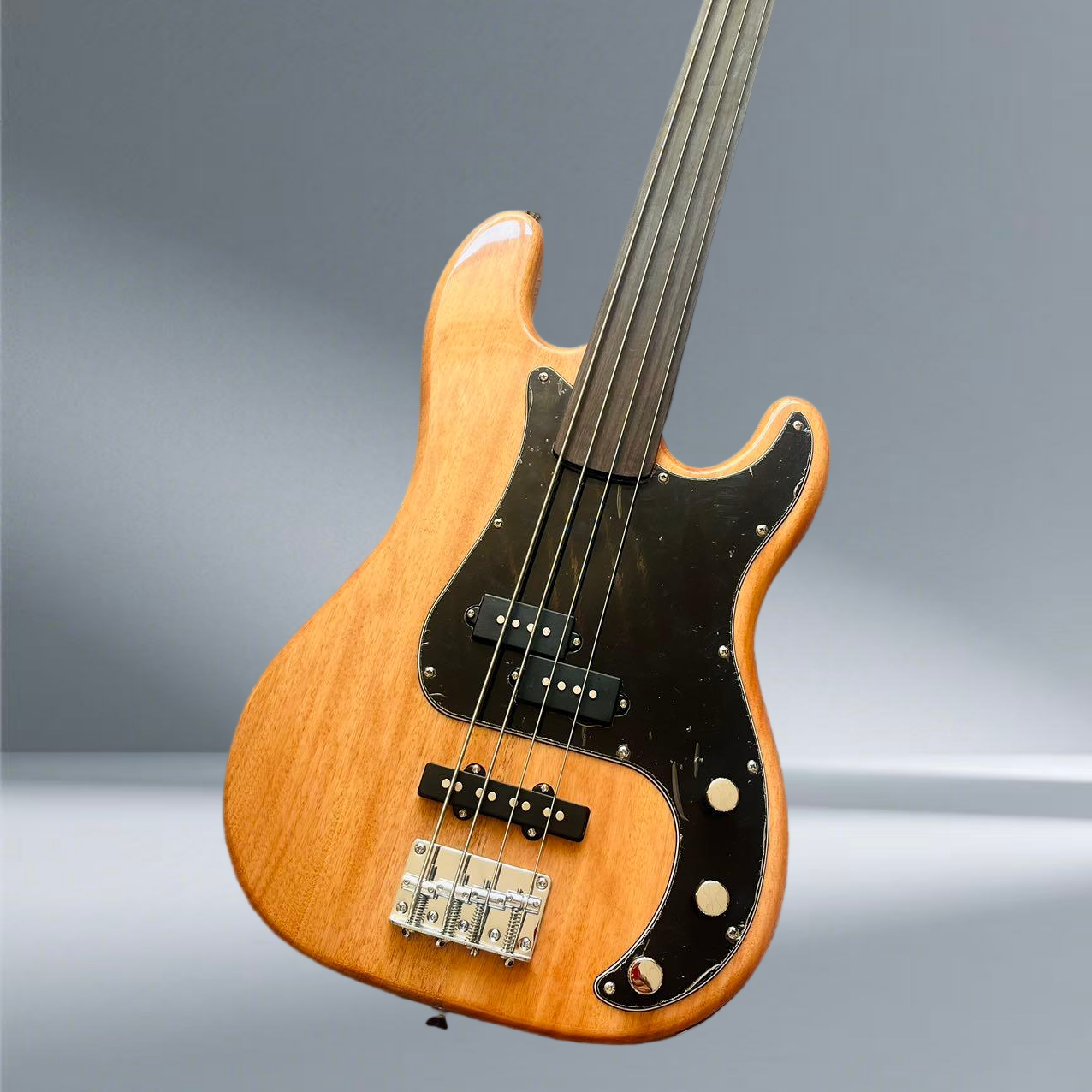 Fretless 4 string  bass Guitar - Bass Guitar Fretless ulasan dan harga