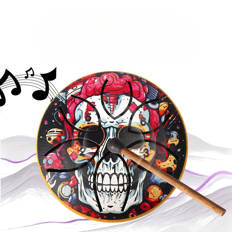 3 Inch Tongue Drum 6 Tone Mini - Musical Instrument Kit ulasan dan harga