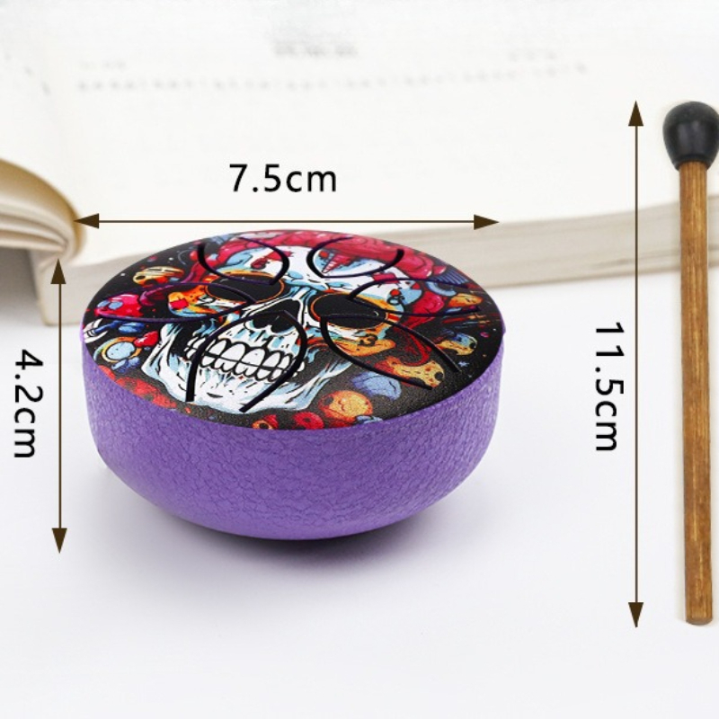3 Inch Tongue Drum 6 Tone Mini - Musical Instrument Kit ulasan dan harga