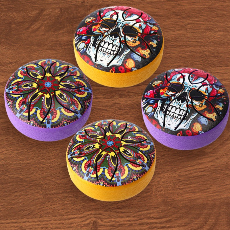3 Inch Tongue Drum 6 Tone Mini - Musical Instrument Kit ulasan dan harga