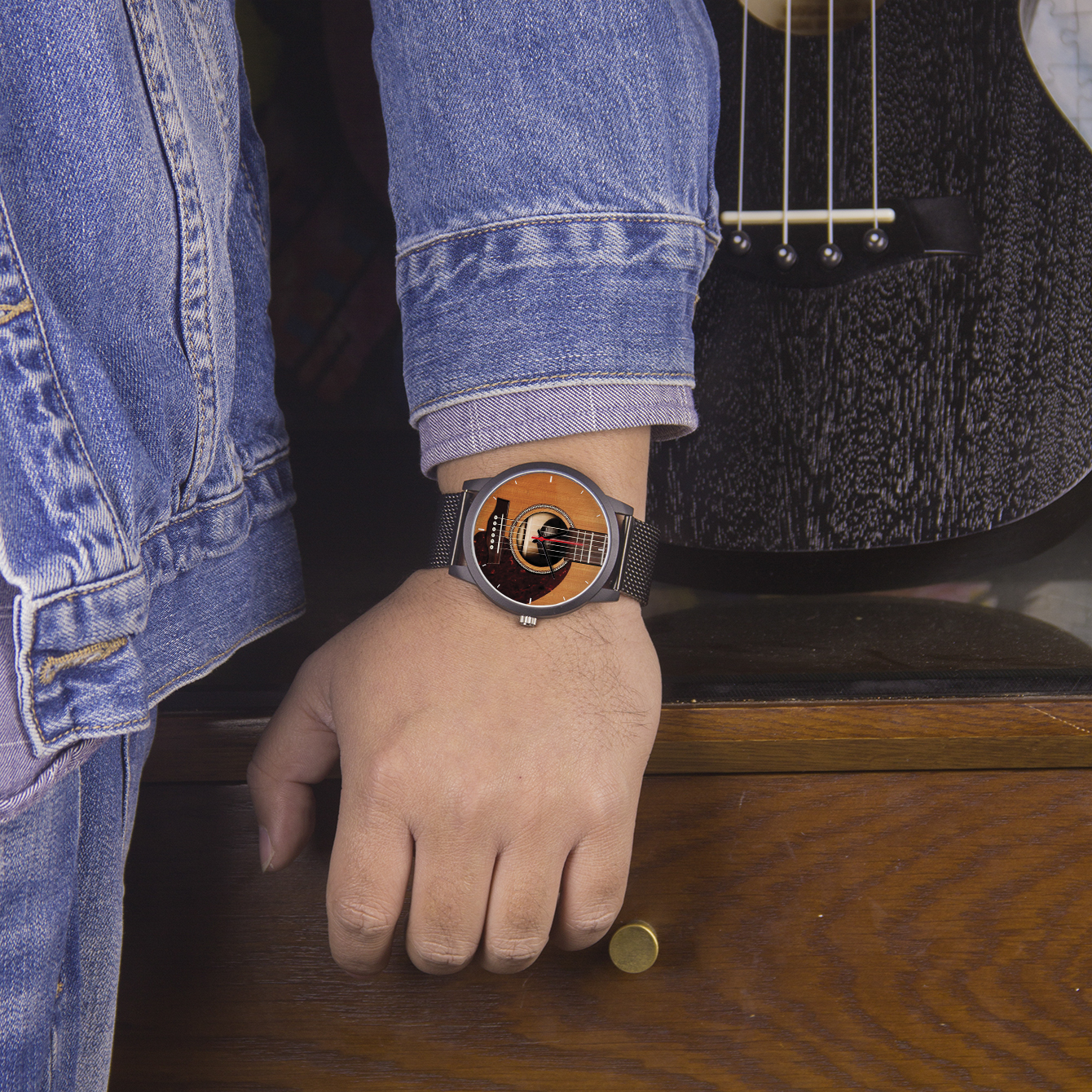 Musical Instrument Men's Wrist - Musical Instrument With Name ulasan dan harga