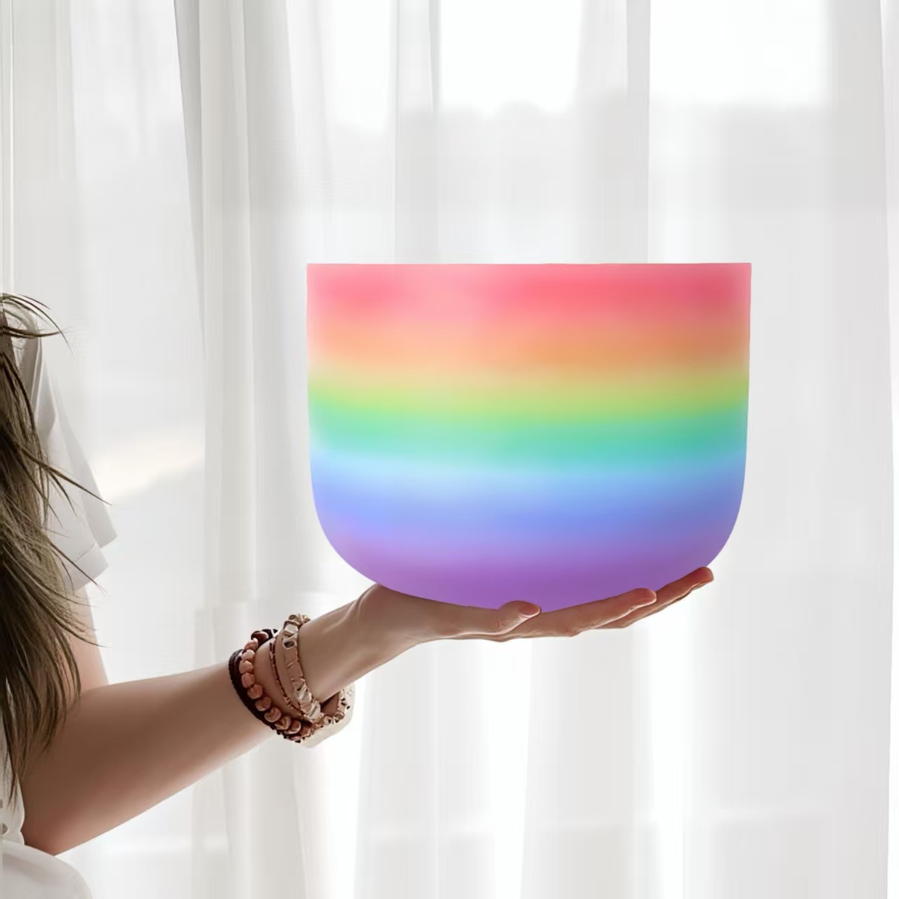 Hye-eun 10inch Rainbow Crystal - Musical Instrument Kit ulasan dan harga