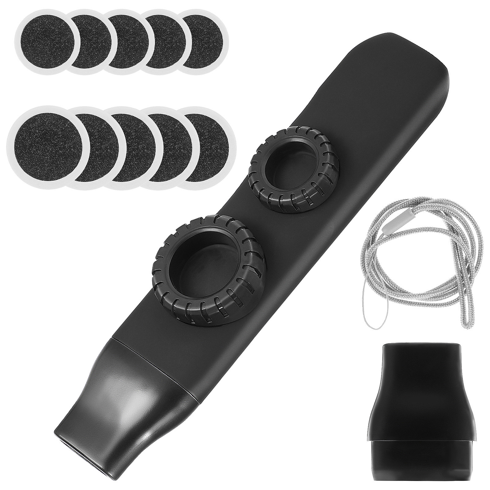 Double Flute Hole Kazoo Instru - Musical Instrument Ukulele ulasan dan harga