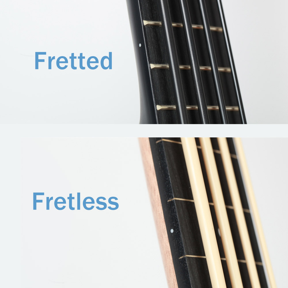 INITER 30 inches fretless/fret - Bass Guitar Fretless ulasan dan harga