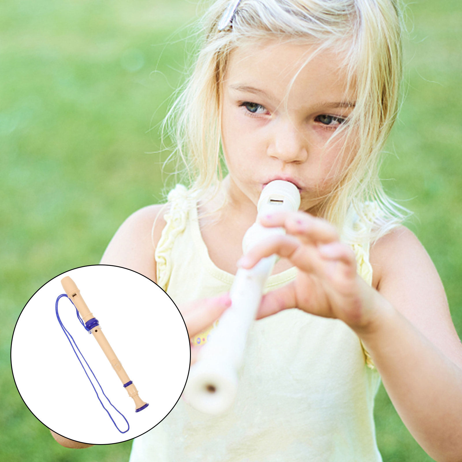 1Set German Style High Pitch S - Soprano Recorder Plastic ulasan dan harga
