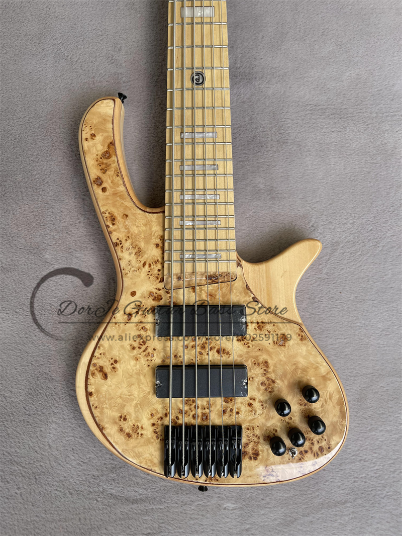 6 Strings Bass Guitar deOl Bas - Bass Guitar Fretless ulasan dan harga