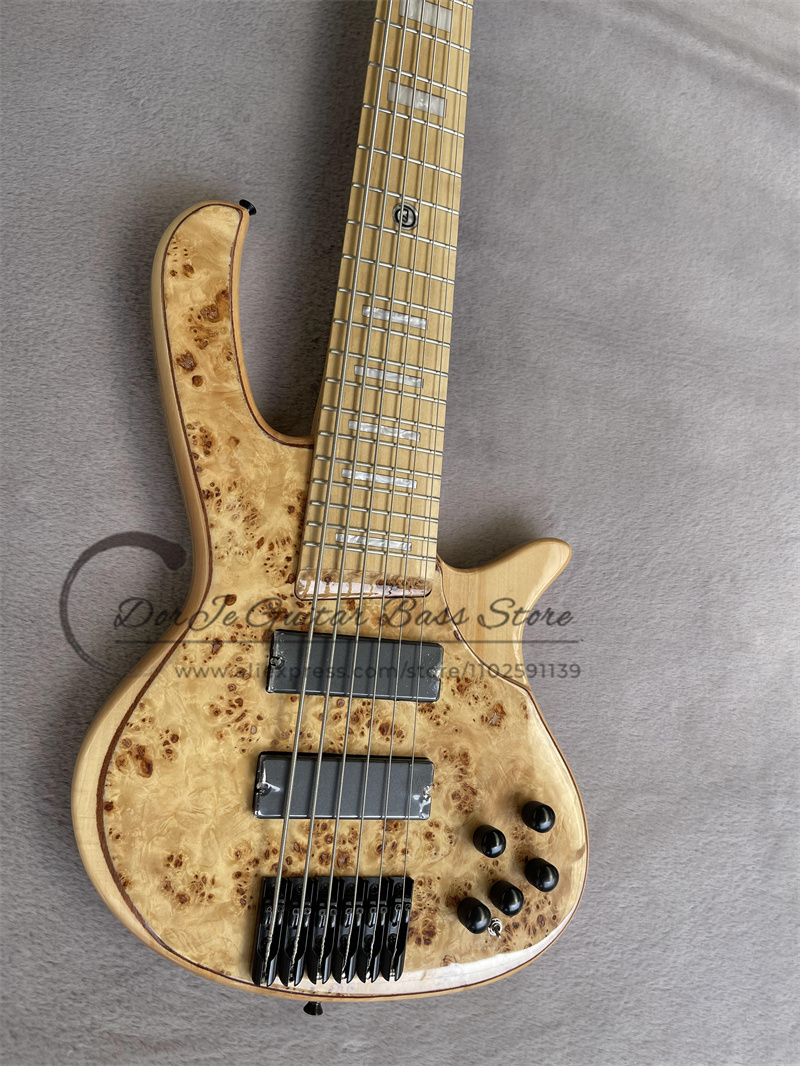 6 Strings Bass Guitar deOl Bas - Bass Guitar Fretless ulasan dan harga