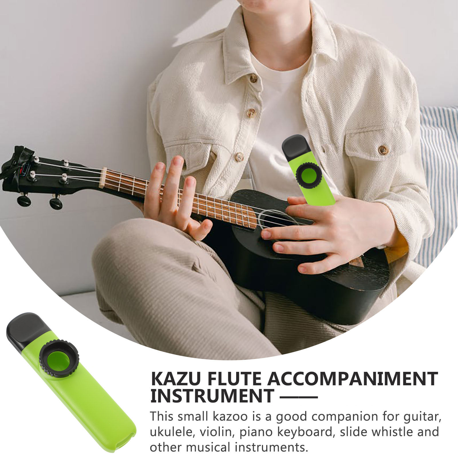 Small Plastic Kazoo for Kids a - Musical Instrument Ukulele ulasan dan harga