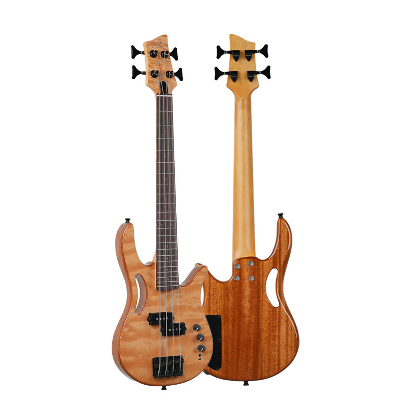 33Inch Electric Bass 4 String  - Bass Guitar Fretless ulasan dan harga