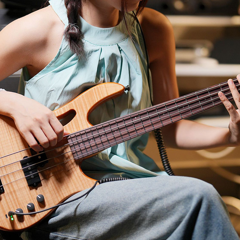 33Inch Electric Bass 4 String  - Bass Guitar Fretless ulasan dan harga