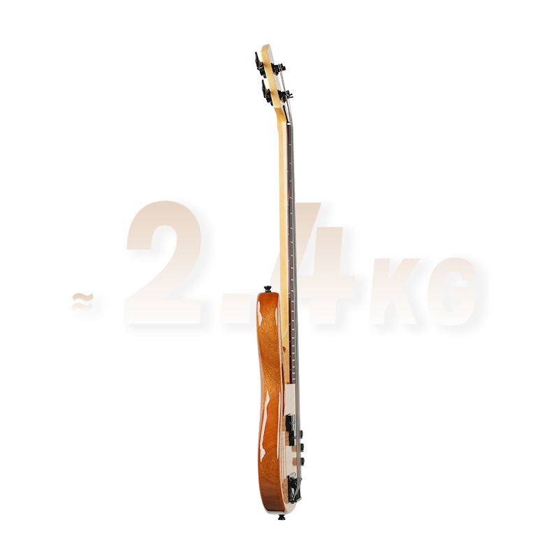 33Inch Electric Bass 4 String  - Bass Guitar Fretless ulasan dan harga