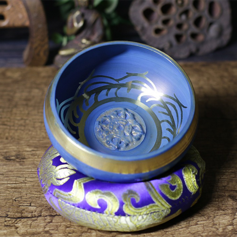Meditation Singing Bowl Nepal  - Musical Instrument Kit ulasan dan harga