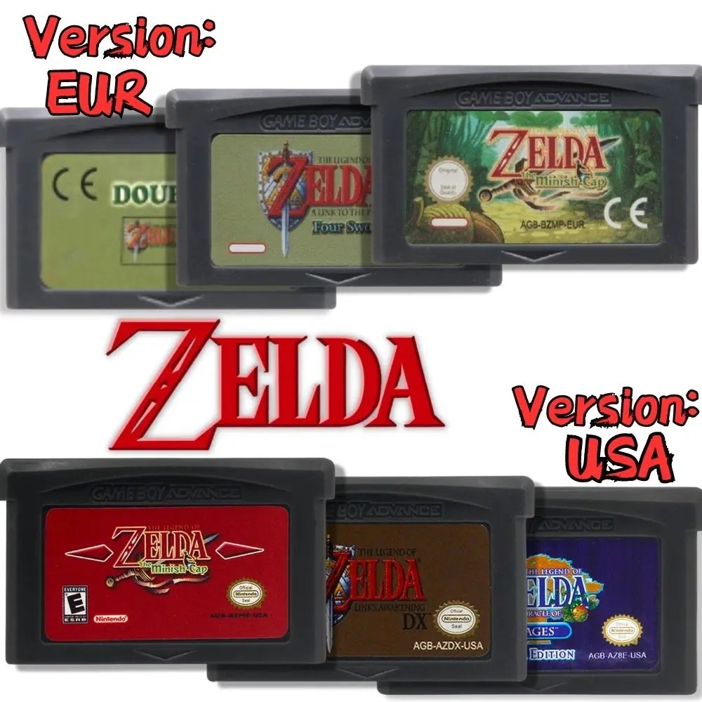 GBA Game Cartridge 32 Bit Vide - Musical Instrument Zelda ulasan dan harga