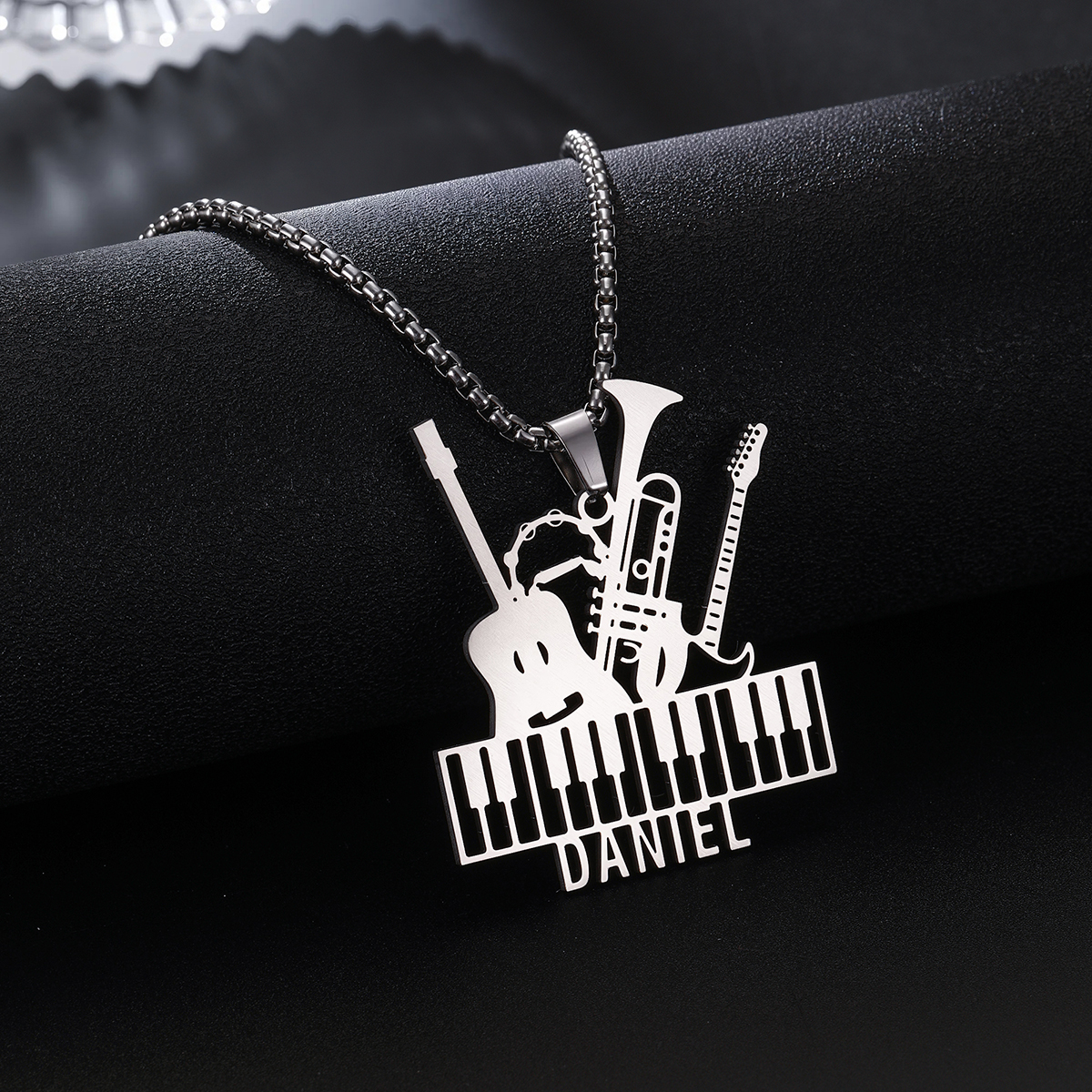 Custom Name Necklaces For Wome - Musical Instrument With Name ulasan dan harga