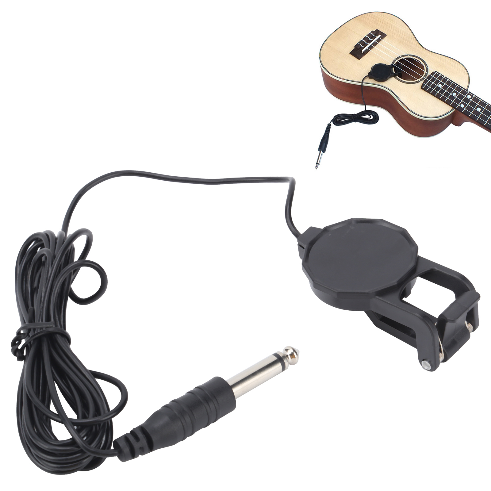 Clip-On Pickup Microphone Piez - Musical Instrument Ukulele ulasan dan harga