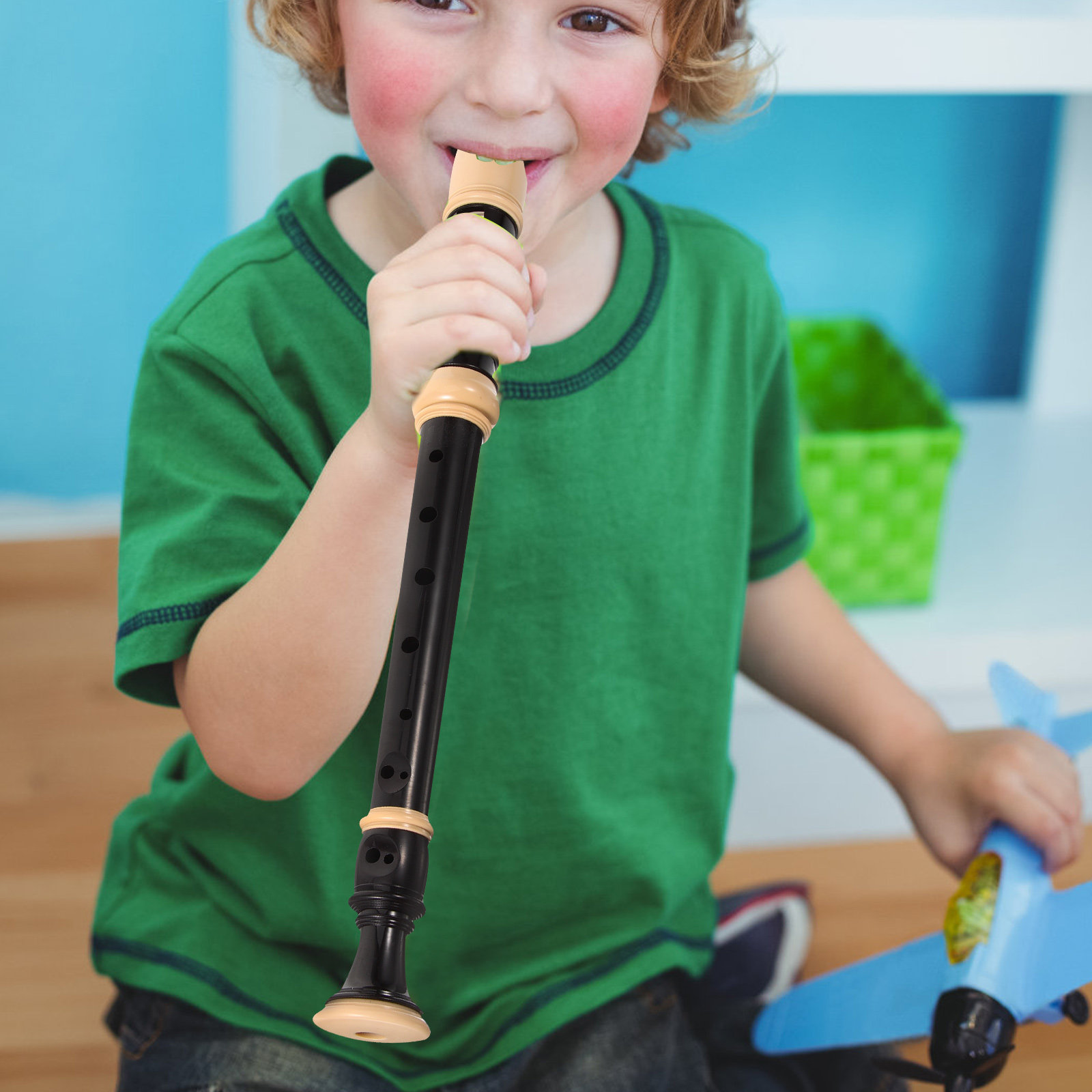 1Set 8-Hole German Style Sopra - Soprano Recorder Plastic ulasan dan harga