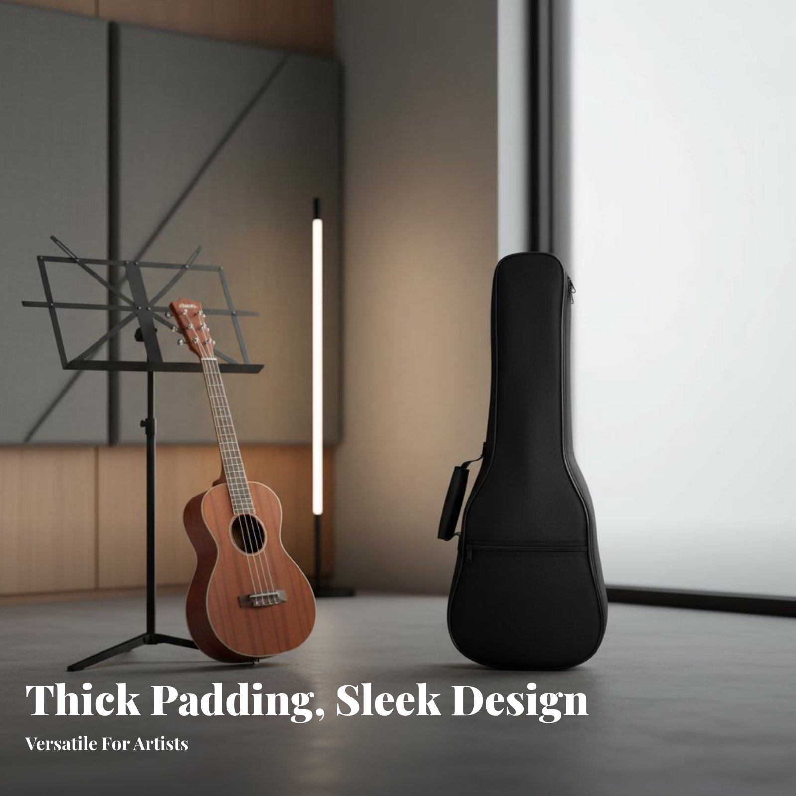 Ukulele Backpack Thick Padding - Musical Instrument Ukulele ulasan dan harga
