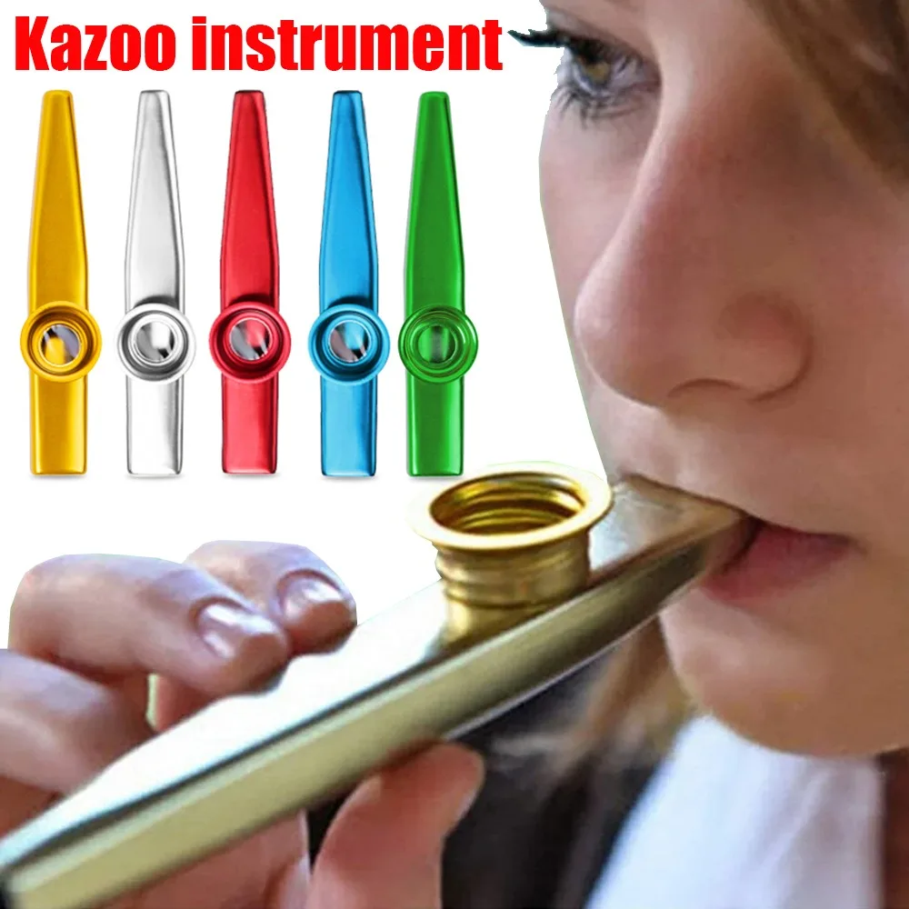 1 Pcs Metal Kazoo Suitable For - Musical Instrument Ukulele ulasan dan harga