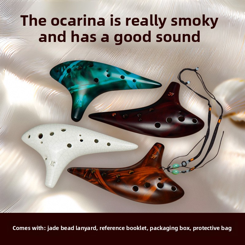 12 Holes Ocarina Zelda Alto To - Musical Instrument Zelda ulasan dan harga