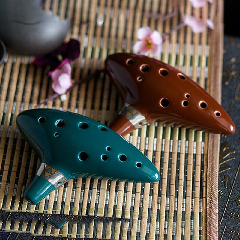 12 Holes Ocarina Alto C Tone Z - Musical Instrument Zelda ulasan dan harga