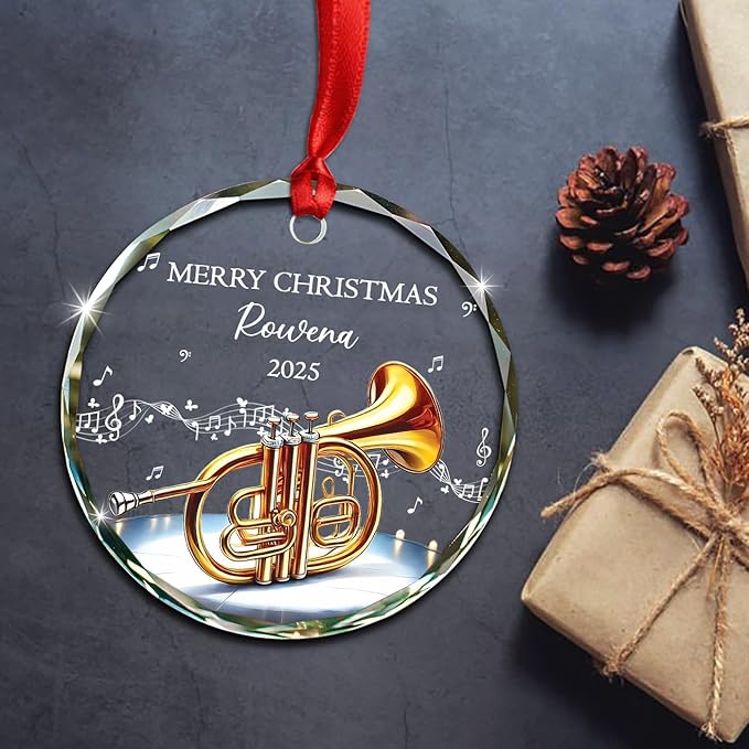 Unique Cornet Instrument Glass - Musical Instrument With Name ulasan dan harga