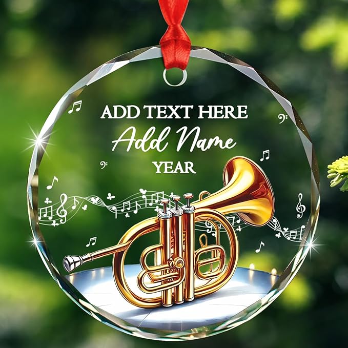 Unique Cornet Instrument Glass - Musical Instrument With Name ulasan dan harga
