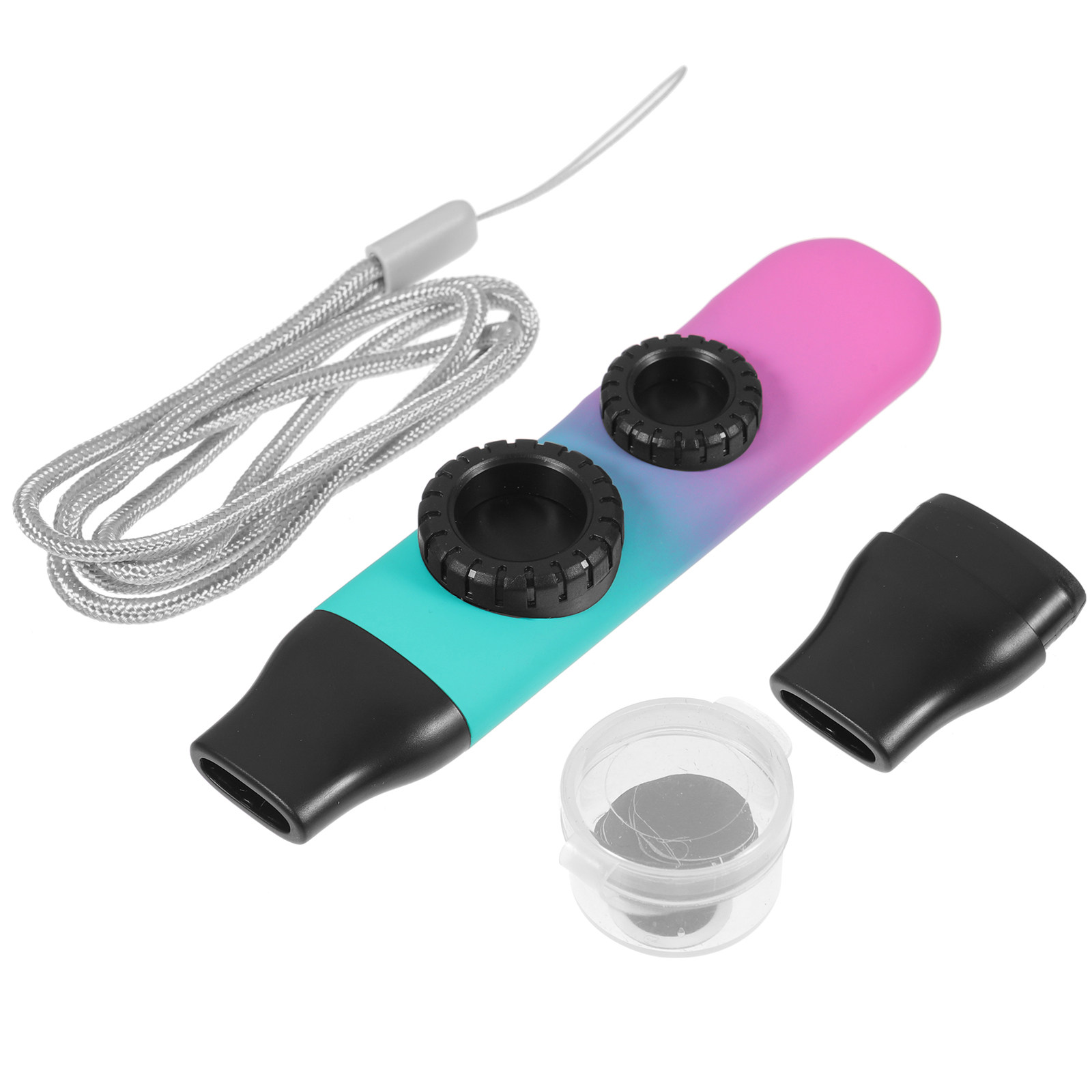 1Set Dual Hole Kazoo Portable  - Musical Instrument Ukulele ulasan dan harga