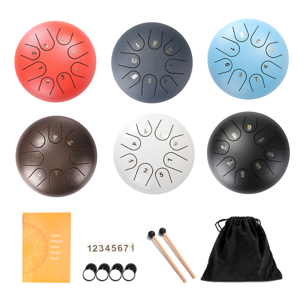 Steel Tongue Drum Percussion I - Musical Instrument Kit ulasan dan harga
