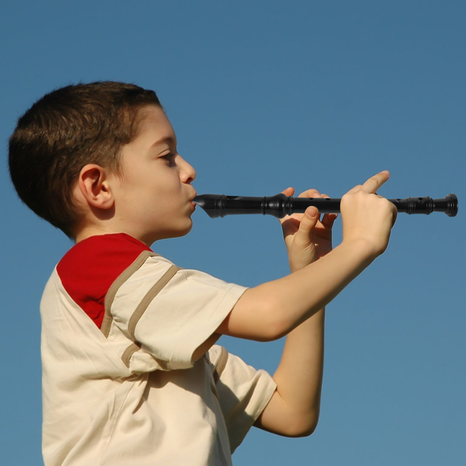 8 Hole Soprano Recorder Black  - Soprano Recorder Plastic ulasan dan harga