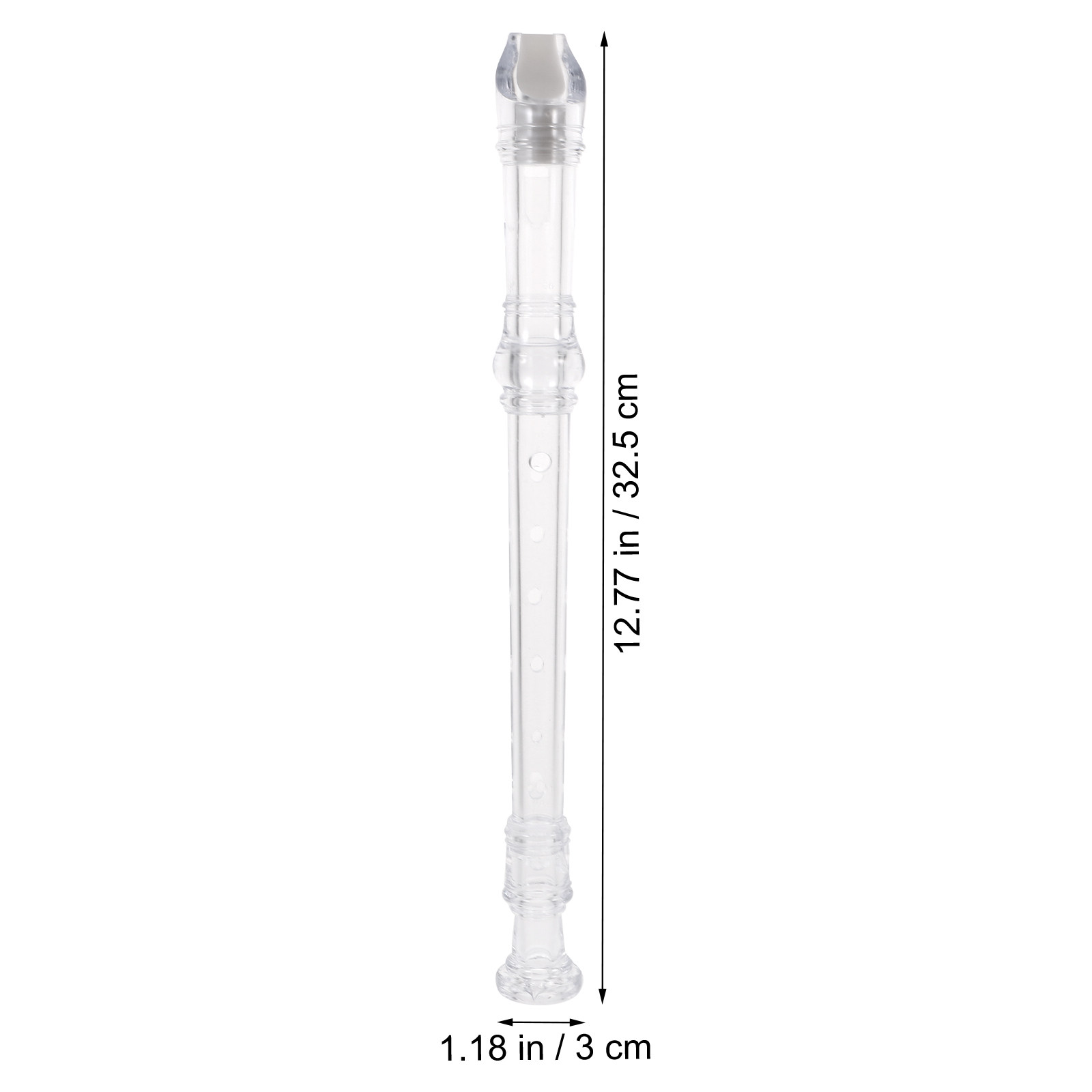 1Set ABS Plastic 8 Hole Flute  - Soprano Recorder Plastic ulasan dan harga