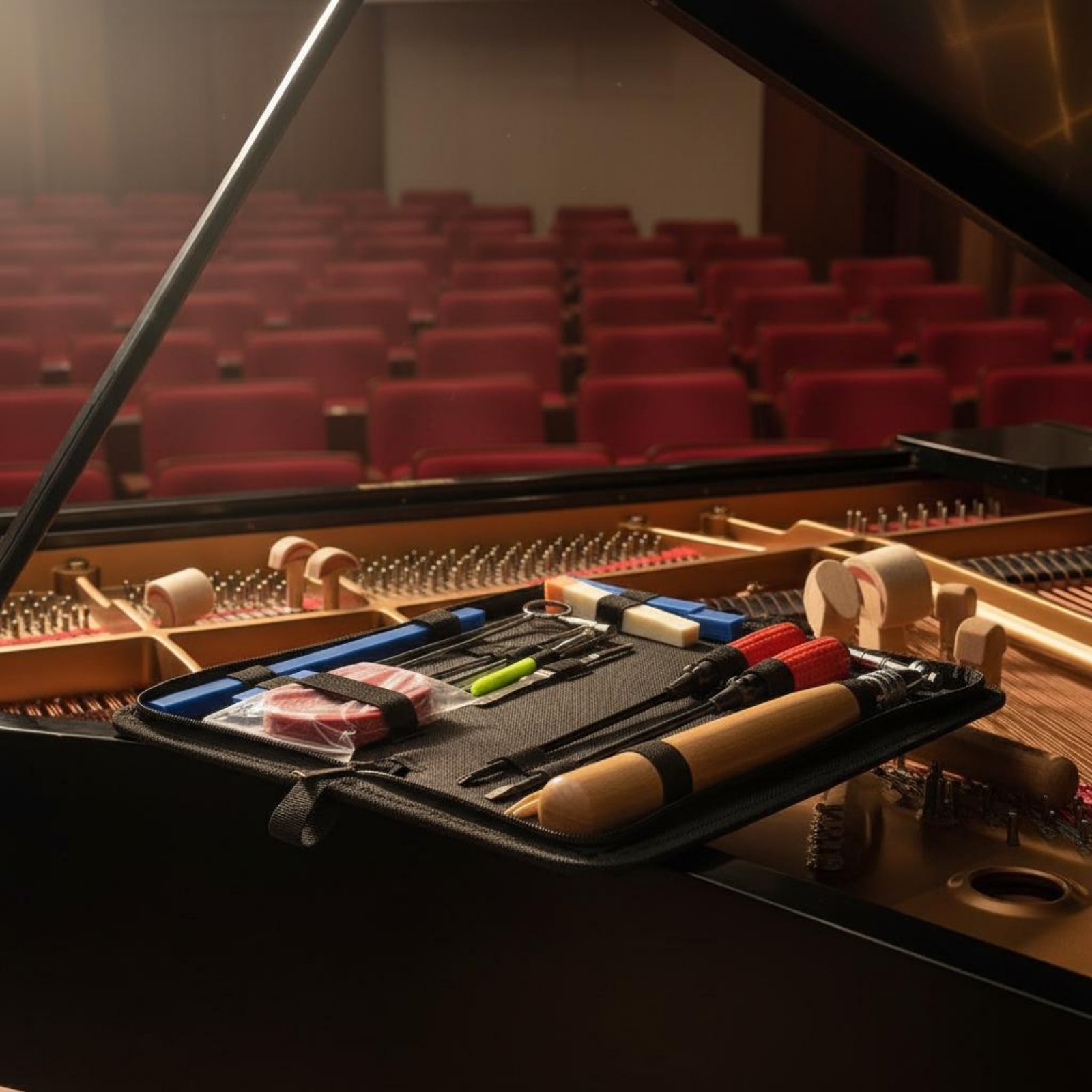 16 Pieces Piano Tuning Kit Por - Musical Instrument Kit ulasan dan harga