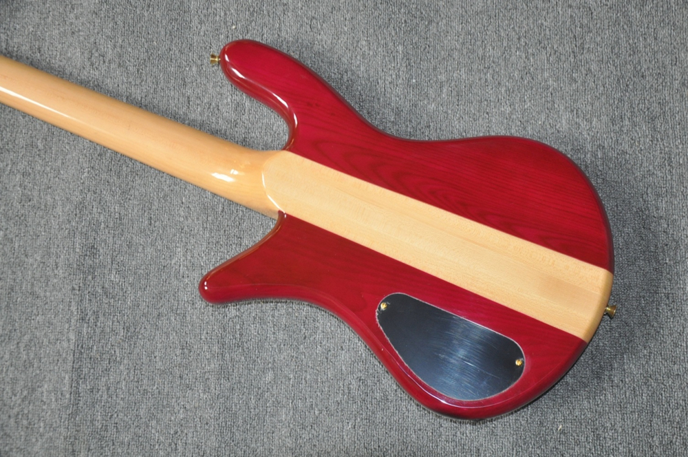 Pink 4 Strings Electric Bass G - Bass Guitar Fretless ulasan dan harga
